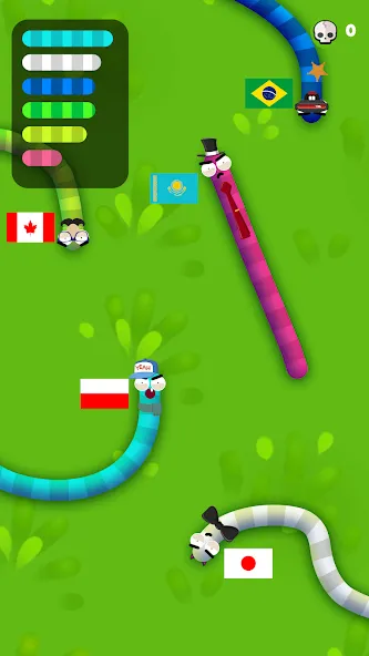 Скачать Worm out: Brain teaser games (Мод: Без рекламы и все уровни открыты) на Андроид — скриншот 5