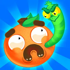 Скачать Worm out: Brain teaser games (Мод: Без рекламы и все уровни открыты) на Андроид