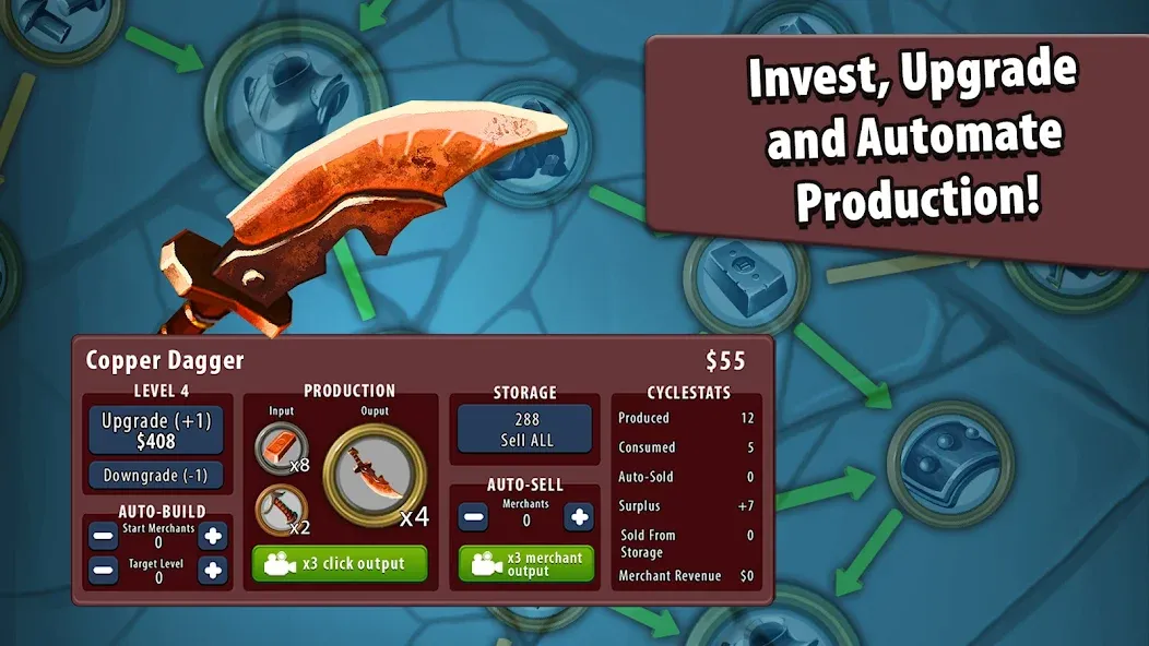 Скачать Crafting Idle Clicker на Андроид — Много ресурсов и быстрый крафт — скриншот 3 Скачать Crafting Idle Clicker на Андроид — Много ресурсов и быстрый крафт — скриншот 3