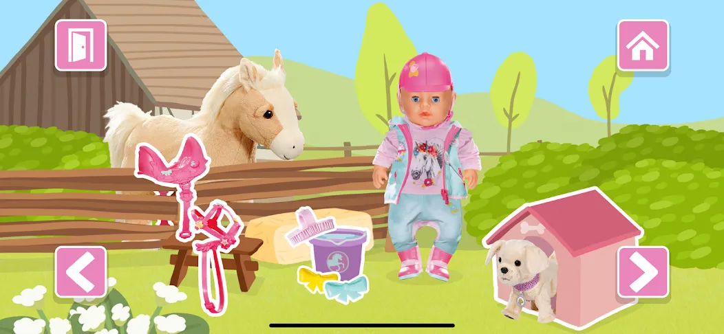 Скачать BABY born® Doll & Playtime Fun на Андроид — Безлимитные монеты и все наряды — скриншот 3