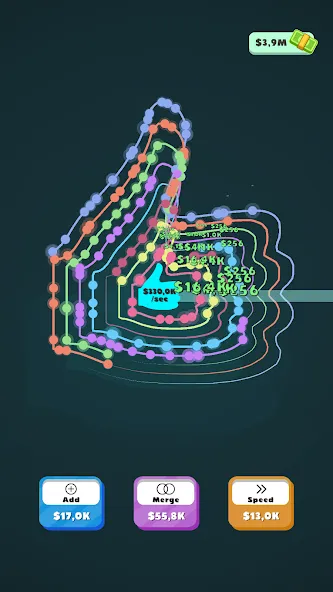 Скачать взломанную Idle Orbiters — Безлимитные ресурсы и ускоренная прокачка — скриншот 4