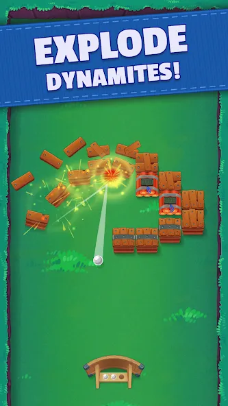 Bouncefield: Brick Breaker MOD APK на Android — Безлимитные жизни и усиленные бонусы — скриншот 4