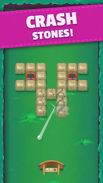 Bouncefield: Brick Breaker MOD APK на Android — Безлимитные жизни и усиленные бонусы — скриншот 5