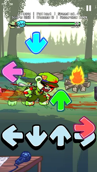 Скачать Flippy Flippin Out V1 Mod (Мод: Безлимитные монеты и все уровни открыты) на Андроид — скриншот 1