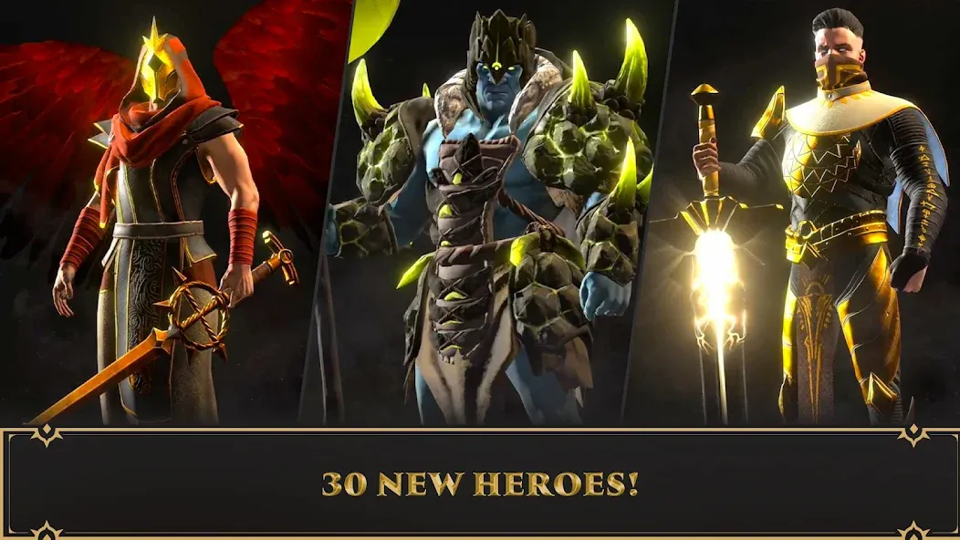 Heroes of Artadis (Alpha] MOD APK — Бесконечные ресурсы и открытые уровни — скриншот 4