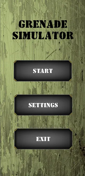 Скачать Grenade Simulator на Android — Неограниченные гранаты и мощный взрыв — скриншот 1