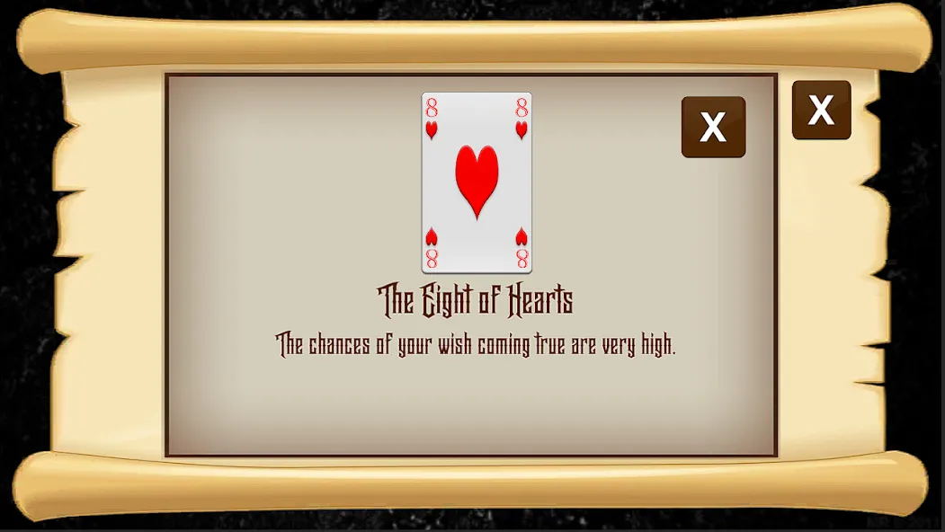 Divination on Playing Cards на Андроид — Мод Точные предсказания и открыты все расклады — скриншот 4