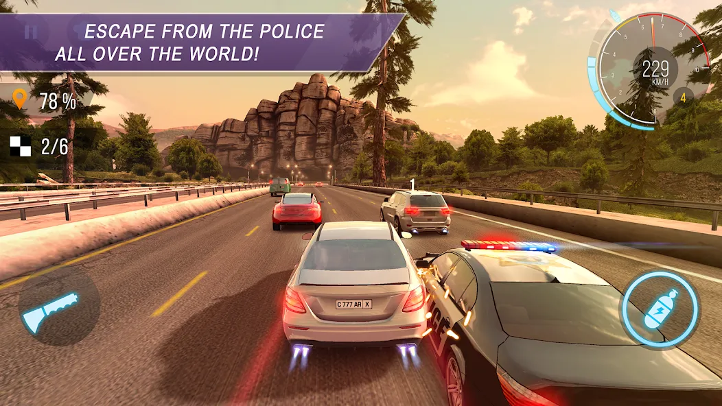 CarX Highway Racing — Безлимитные деньги и топливо — скриншот 2