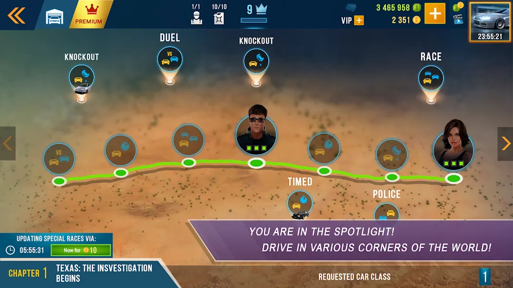 CarX Highway Racing — Безлимитные деньги и топливо — скриншот 4