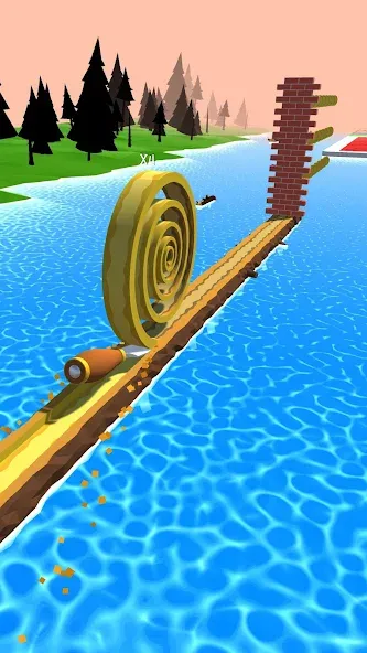 Скачать Spiral Roll — Безлимитные деньги и алмазы — скриншот 2