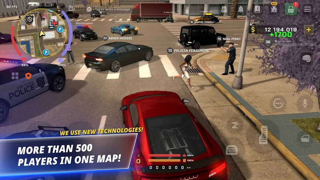 Скачать One State RP - Life Simulator на Android — Безлимитные деньги и премиум доступ — скриншот 1