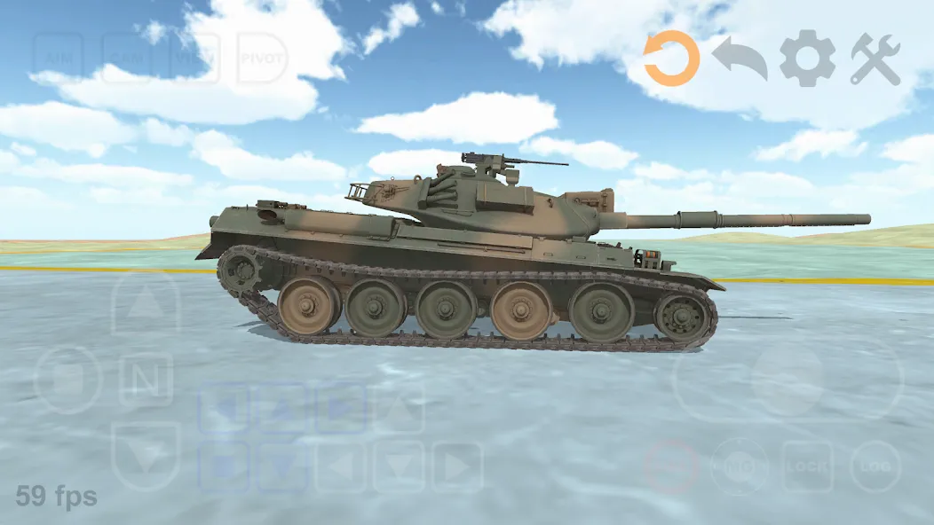 Tank Physics Mobile Vol.3 — Улучшенная физика и танки — скриншот 2 Tank Physics Mobile Vol.3 — Улучшенная физика и танки — скриншот 2