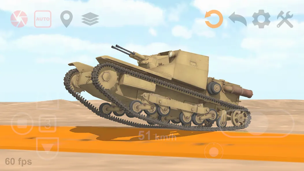 Tank Physics Mobile Vol.3 — Улучшенная физика и танки — скриншот 4 Tank Physics Mobile Vol.3 — Улучшенная физика и танки — скриншот 4