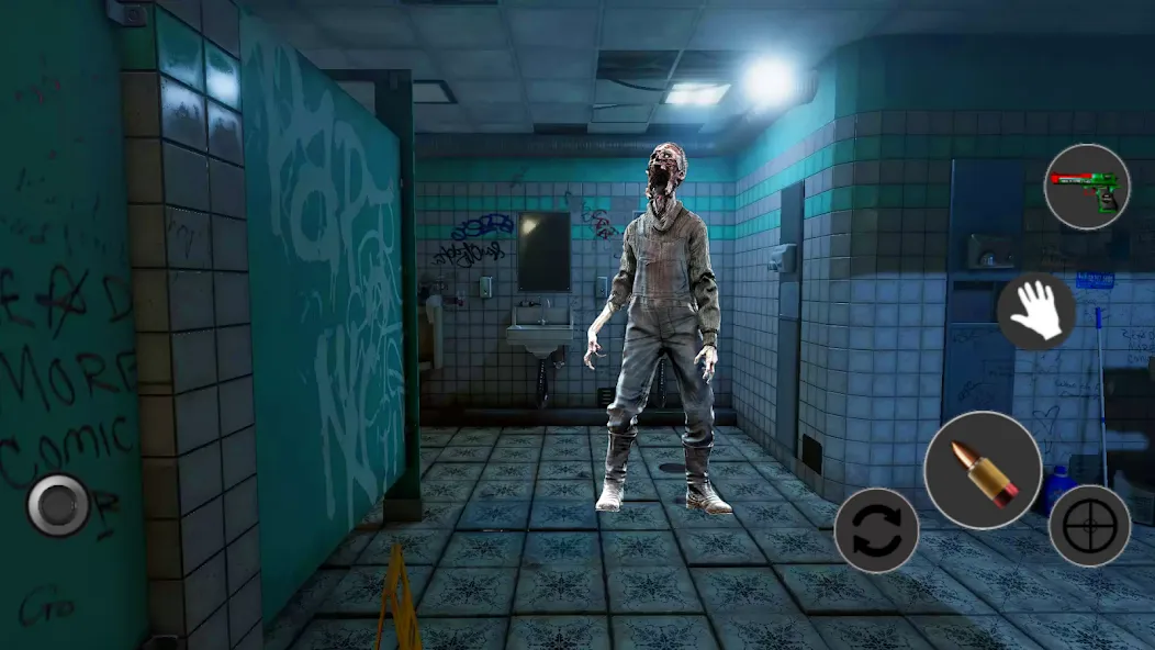 Скачать взлом Zombie Evil Horror 6 на Андроид — Безлимитные ресурсы и открыты все уровни — скриншот 2