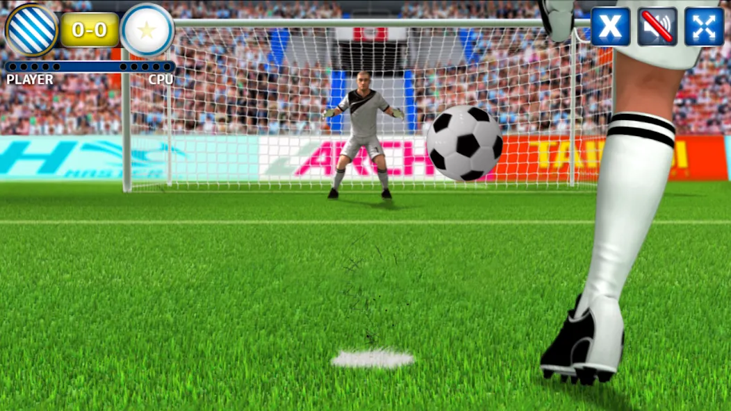 Скачать Penalty Challenge Multiplayer — Модификация Много монет и все открыто — скриншот 2