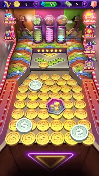 Coin Pusher — Мод: Много монет и бонусов — скриншот 1 Coin Pusher — Мод: Много монет и бонусов — скриншот 1