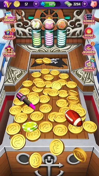 Coin Pusher — Мод: Много монет и бонусов — скриншот 2 Coin Pusher — Мод: Много монет и бонусов — скриншот 2