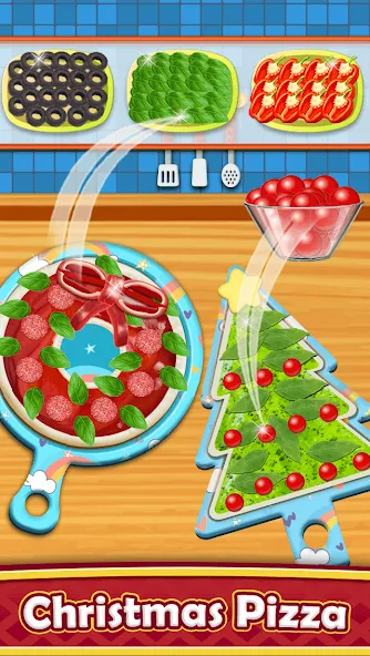 Скачать Pizza Maker - Cooking Games на телефон — Безлимитные деньги и всё открыто — скриншот 3 Скачать Pizza Maker - Cooking Games на телефон — Безлимитные деньги и всё открыто — скриншот 3
