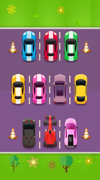 Kids Racing, Racecar Boy Girl Mod APK Без рекламы и все машины открыты — Скачать на Андроид — скриншот 2