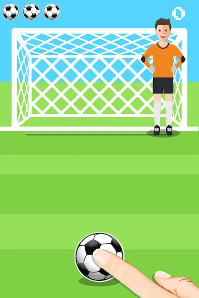 Penalty Shootout Game Offline Mod APK Безлимитные монеты и разблокированы все уровни — Скачать на Андроид — скриншот 1