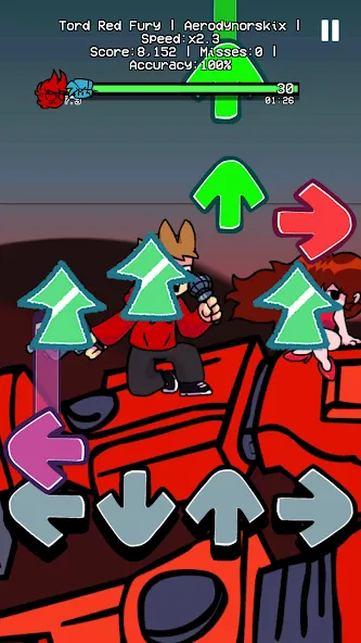 Взломанная Tord Expanded Music Fight на Андроид — Новые песни и сложные битвы — скриншот 2 Взломанная Tord Expanded Music Fight на Андроид — Новые песни и сложные битвы — скриншот 2