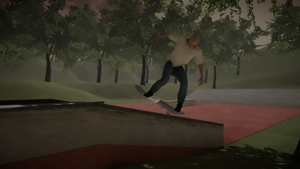 Skate Mobile (Мод Безлимитные деньги и все трюки открыты) — скриншот 1