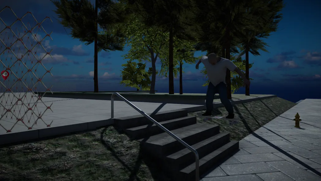 Skate Mobile (Мод Безлимитные деньги и все трюки открыты) — скриншот 2