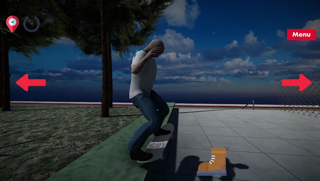 Skate Mobile (Мод Безлимитные деньги и все трюки открыты) — скриншот 4