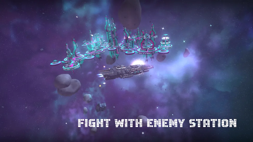 Space Turret - Defense Point Mod APK Безлимитные деньги и усиленная защита — Скачать на Андроид — скриншот 2
