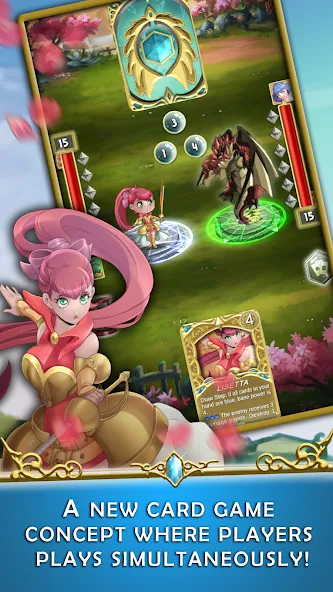 Скачать Crystal Soul - TCG Card Battle — Безлимитные деньги и все карты — скриншот 1