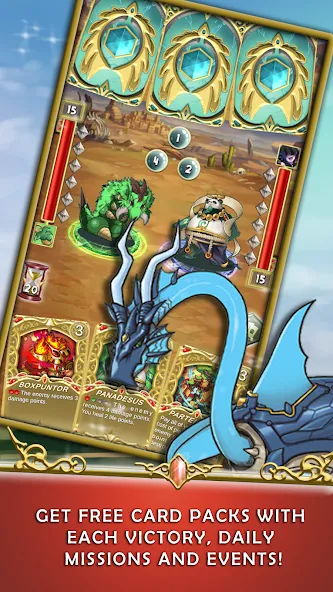 Скачать Crystal Soul - TCG Card Battle — Безлимитные деньги и все карты — скриншот 5