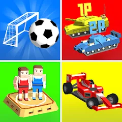 Cubic 2 3 4 Player Games на Андроид — Разблокированы все режимы для игры вдвоём