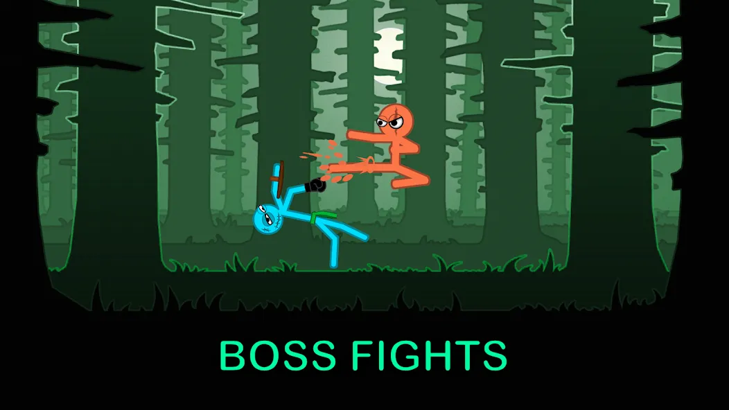 Скачать Slapstick Fighter - Fight Game на Андроид — Разблокированы все бойцы и уровни — скриншот 4