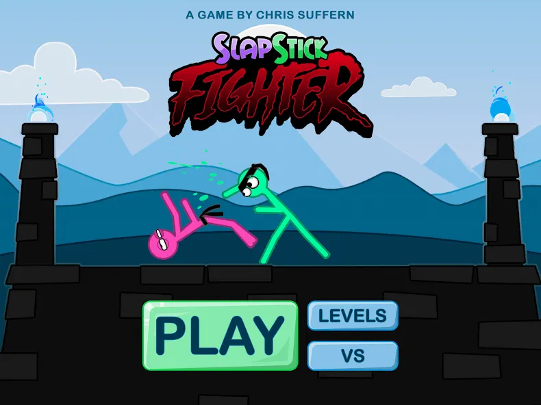 Скачать Slapstick Fighter - Fight Game на Андроид — Разблокированы все бойцы и уровни — скриншот 5