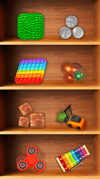 Antistress Relaxation Games MOD — Расслабляющие антистресс игры без рекламы на Андроид — скриншот 1