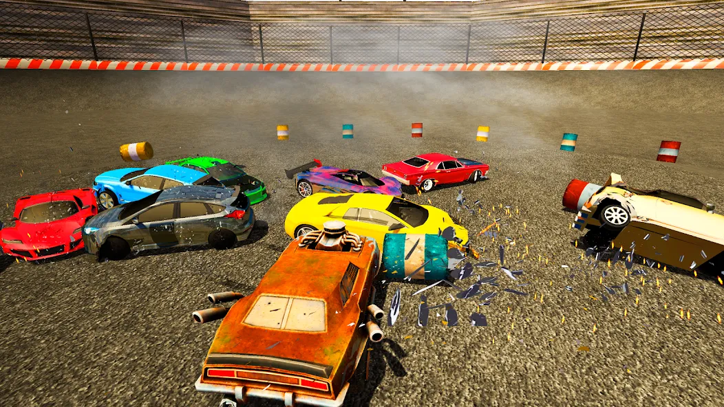 Взлом Demolition Derby Mad Car Crash — Безлимитные деньги и топливо — скриншот 5 Взлом Demolition Derby Mad Car Crash — Безлимитные деньги и топливо — скриншот 5