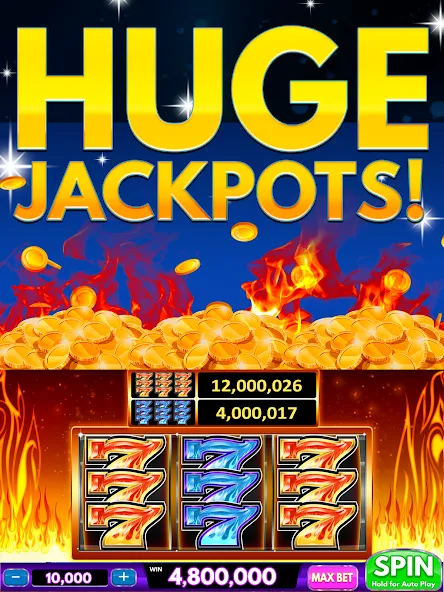 Скачать Spin Vegas Slots: Slot Games на Android — Много монет и бонусов — скриншот 5