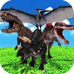 Взломанная Dino Battle Arena Lost Kingdom на Андроид — Много денег и все динозавры открыты