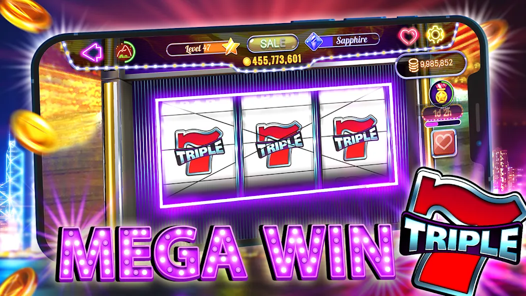 Скачать Old Vegas Slots - Casino 777 MOD APK — Безлимитные монеты и джекпоты — скриншот 3