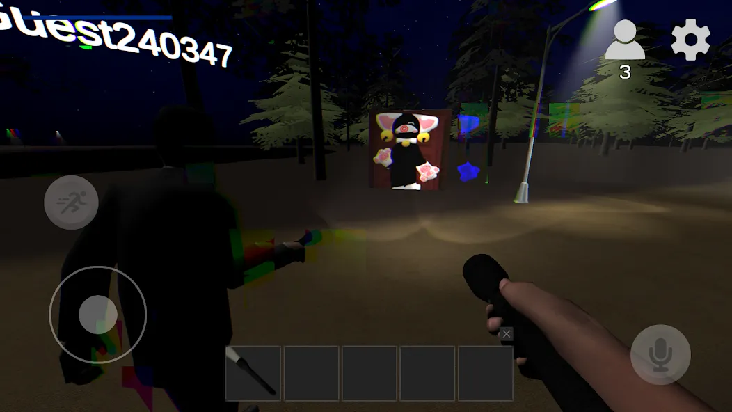 Скачать Nextbots Survival: Multiplayer — Модификация Безлимитные жизни и усиленный урон — скриншот 5