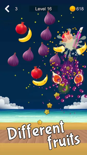 Fruit Sniper — Безлимитные монеты и усиленное оружие — скриншот 4