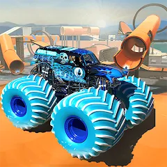 Скачать Monster Truck Car Game 3d на Андроид — Безлимитные деньги и топливо