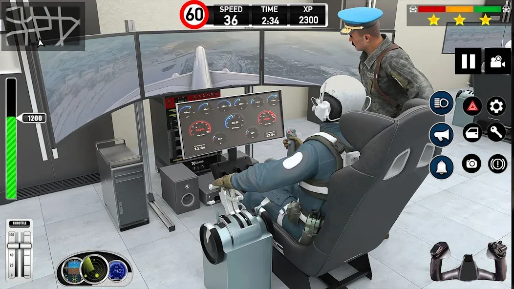 Скачать Plane Pilot Flight Simulator с модом — Безлимитное топливо и все самолёты — скриншот 2