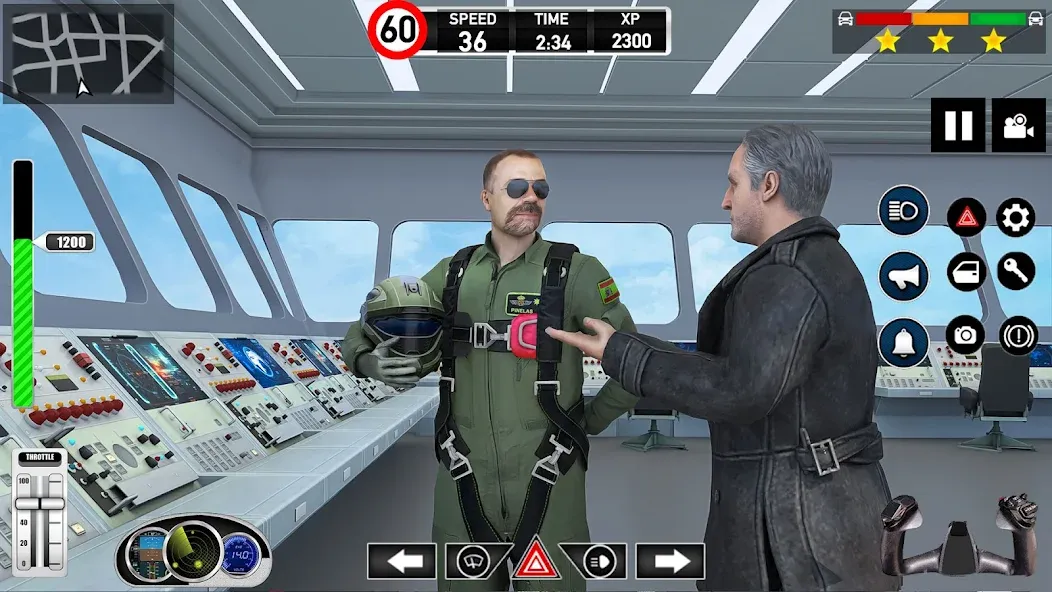 Скачать Plane Pilot Flight Simulator с модом — Безлимитное топливо и все самолёты — скриншот 4