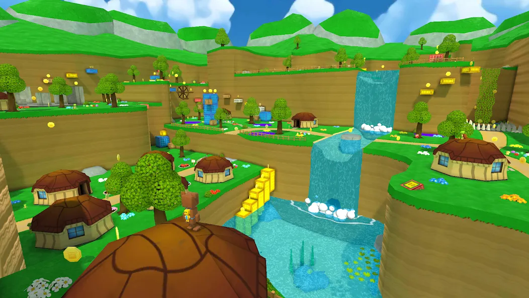 Super Bear Adventure (Мод Безлимитные монеты и открытые уровни) — скриншот 1