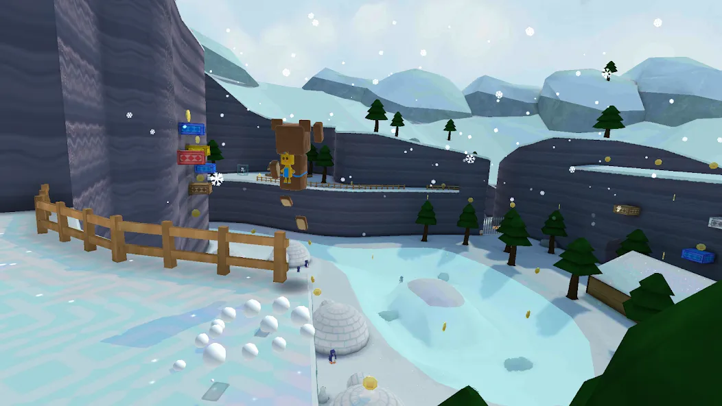 Super Bear Adventure (Мод Безлимитные монеты и открытые уровни) — скриншот 2