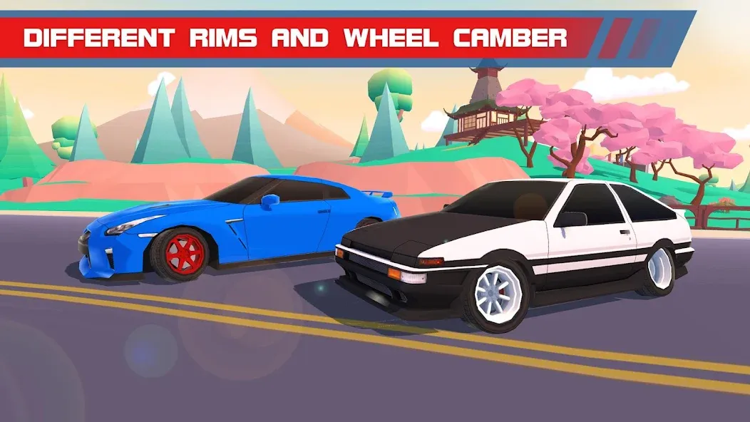 Взломанная Drift Clash Online Racing на Андроид — Безлимитные деньги и все машины открыты — скриншот 5 Взломанная Drift Clash Online Racing на Андроид — Безлимитные деньги и все машины открыты — скриншот 5