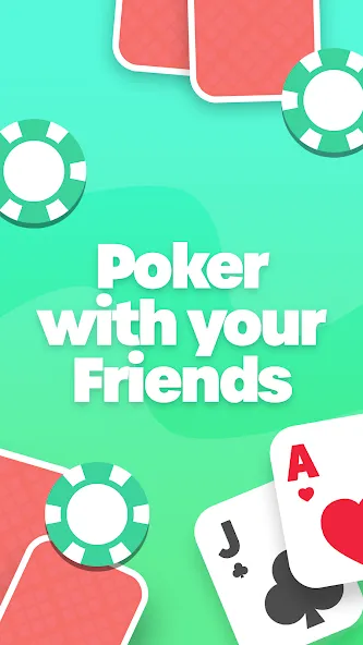 Скачать Poker with Friends - EasyPoker с модом — Безлимитные фишки и открыты все столы — скриншот 1
