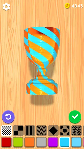 Скачать Wood Turning 3D - Carving Game с модом — Безлимитные деньги и все инструменты открыты — скриншот 5