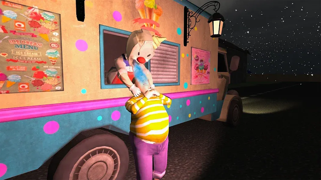 Ice Cream Man: Horror Scream на Андроид — Мод Безлимитные деньги и открыты все уровни — скриншот 2